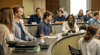 Students in a classroom