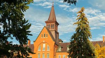 Image of UVM old mill building 