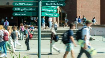 Campus Directional Sign