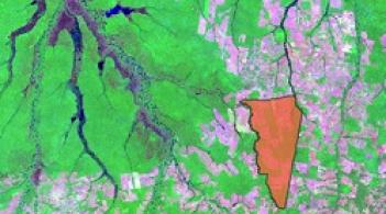 A digital geographic information systems map