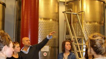 winery visit for Umbra Institute