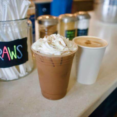 A cup of coffee at Henderson's Cafe 