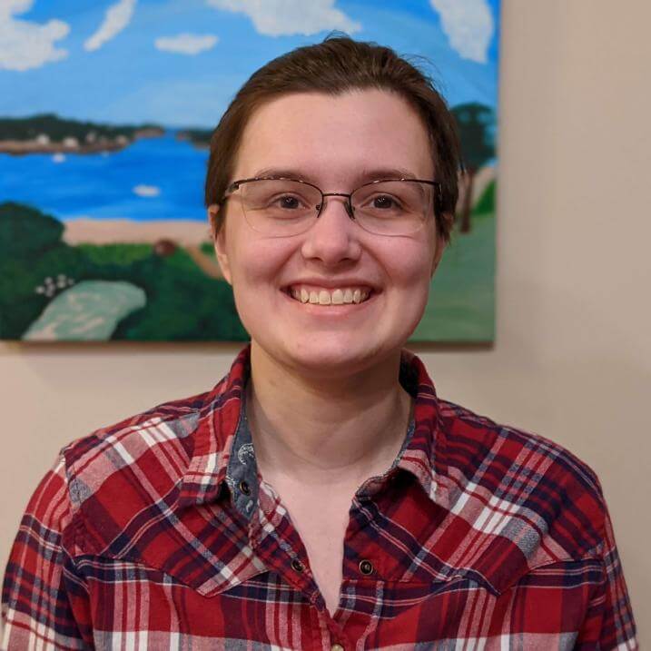 Photo of Aurora Hurd, Coordinator of Programming and Leadership Development at the WAGE Center
