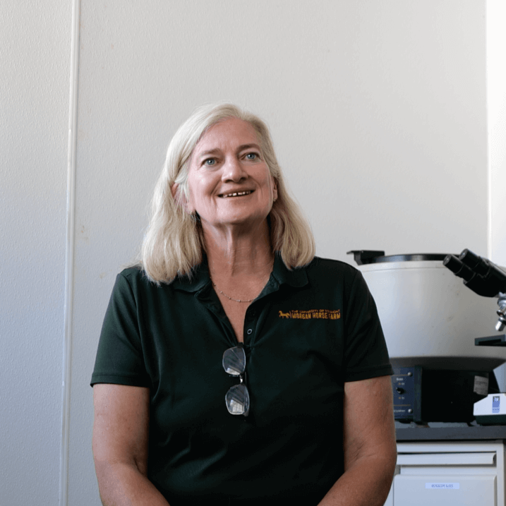 Woman in a science lab