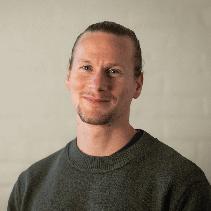 Tim Rademacher smiling at the camera