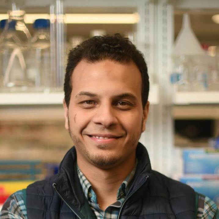 Headshot of researcher in a lab setting