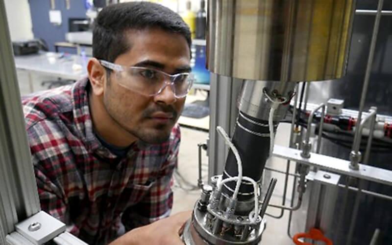 Graduate student Bijay K-C