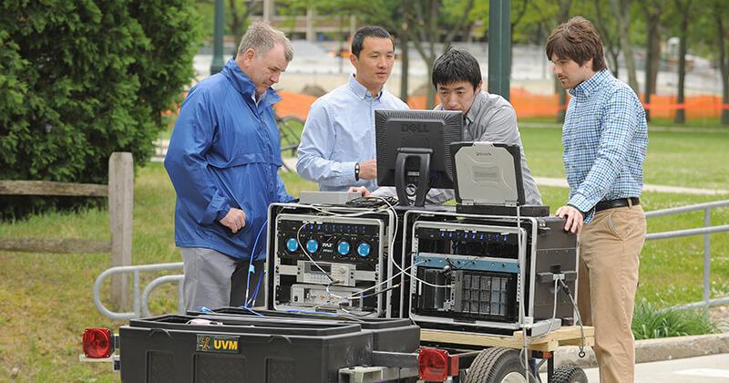 Researchers testing ground penetrating radar prototype