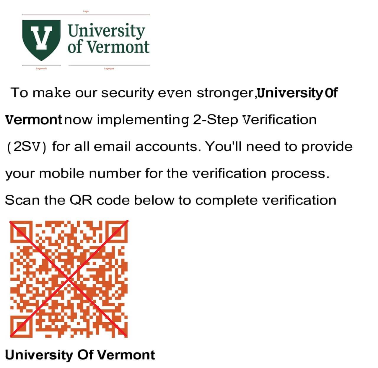 "Advance Accout Verification" scam email