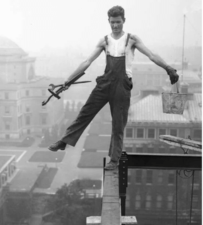 1920s New York Skyscraper Iron Worker