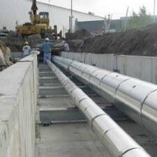 underground steam piping