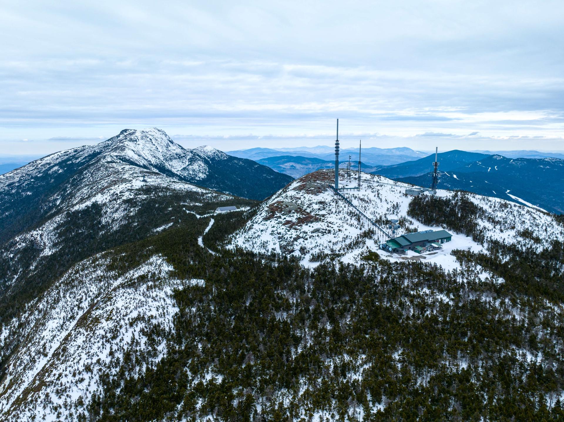 Mount Mansfield in winter