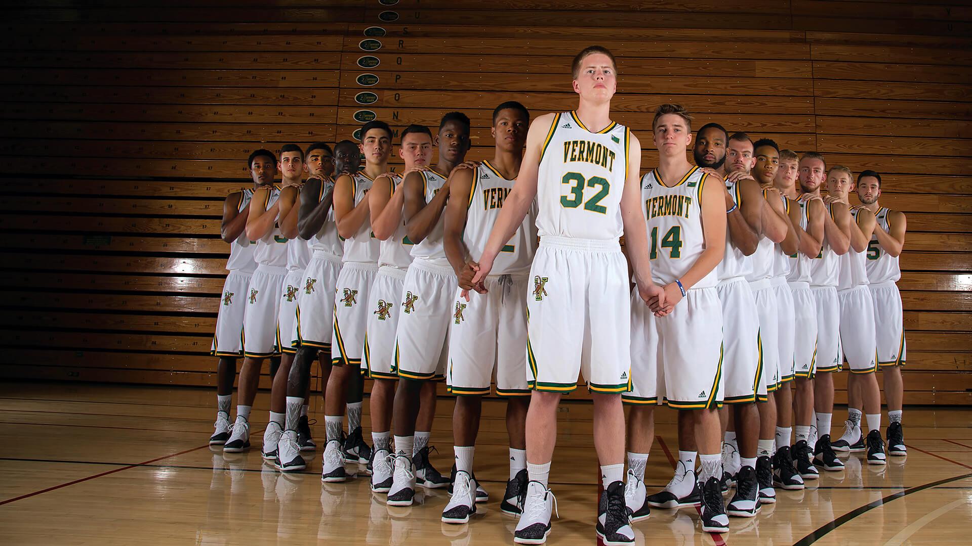 UVM men's basket ball team