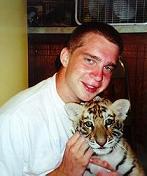 Student with Tiger