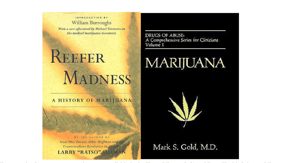 Two books covers