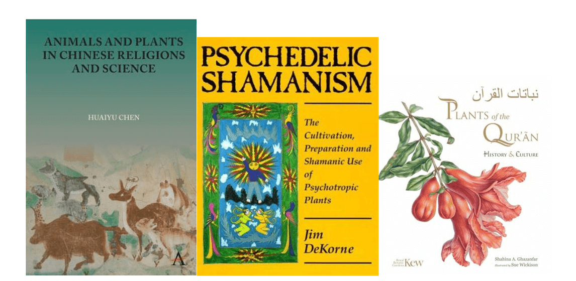 Three religious and spiritual themed bookcovers