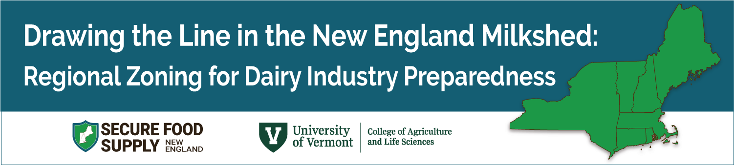 Drawing the Line in the New England Milkshed: Regional Zoning for Dairy Industry Preparedness workshop, March 27, 2025.