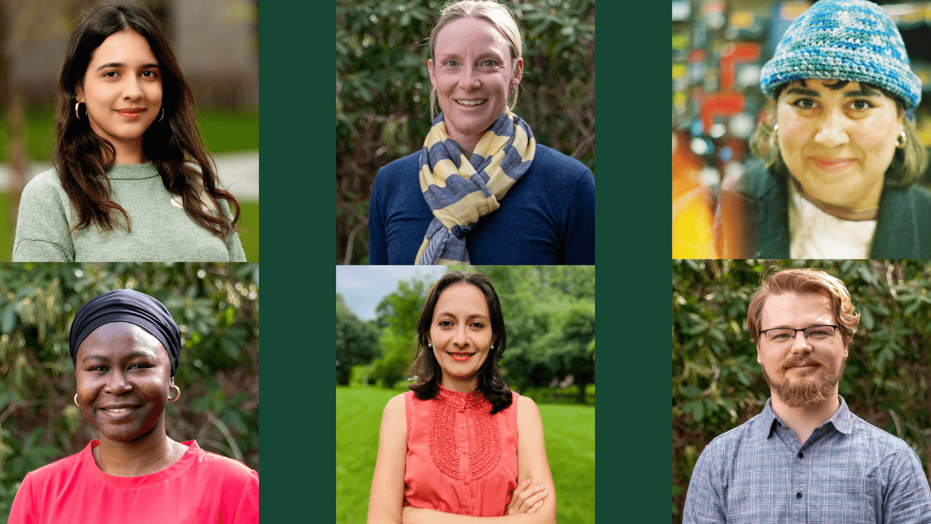 Six PhD Fellow headshots